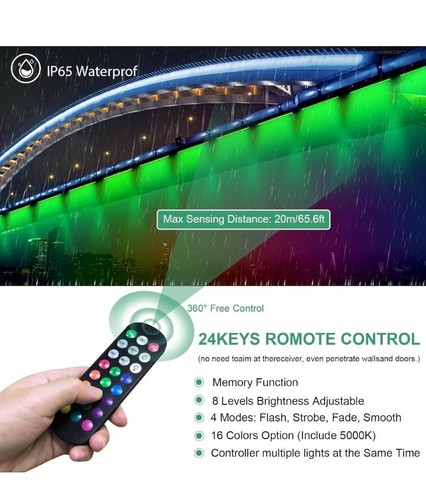 Landscapestation LS-144W-RGBW- BLACK Linkable LED Wall Washer Light NEW - Picture 4 of 6