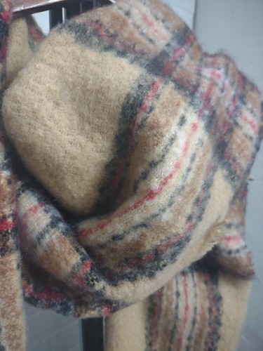 Quagga Women's Plaid Soft Wrap Scarf Blanket Fringe Polyester 74" x 21" Boho - Picture 2 of 6