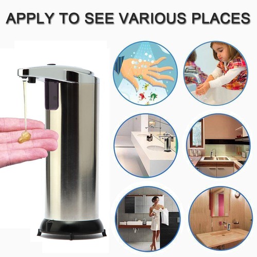 Automatische Flüssigseifenspender Seifendosierer Sensor Seife infrarot 280ml - Bild 7 von 12