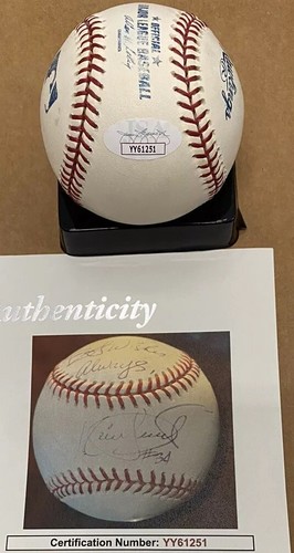 Kirby Puckett Sweet Spot Single Signed Inscription Baseball Ball JSA Full Letter - Picture 5 of 7