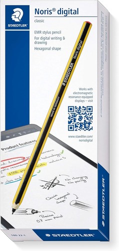 Noris Digital Classic Stylus 0.7mm - Palm Rejection & Eco-Friendly Wood Material - Picture 4 of 10