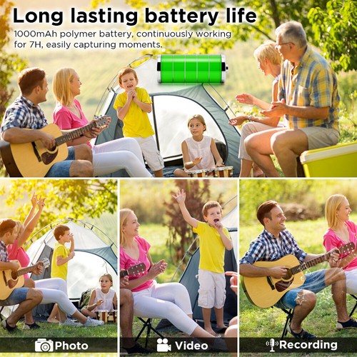 1080P HD Mini WiFi Camera Portable Video Recorder Body Cam Infrared Night Vision - Picture 10 of 16