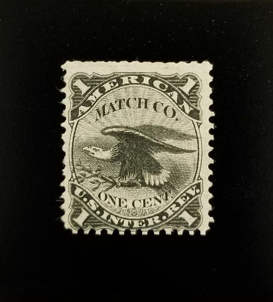American Match Co. 1c U.S.A. Internal Revenue RO12a Pri American Match Co. 1c U.S.A. Internal Revenue RO12a Pri