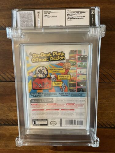 Rhythm Heaven Fever (Nintendo Wii, 2012) Brand New - WATA 9.4, A Graded - Picture 2 of 4