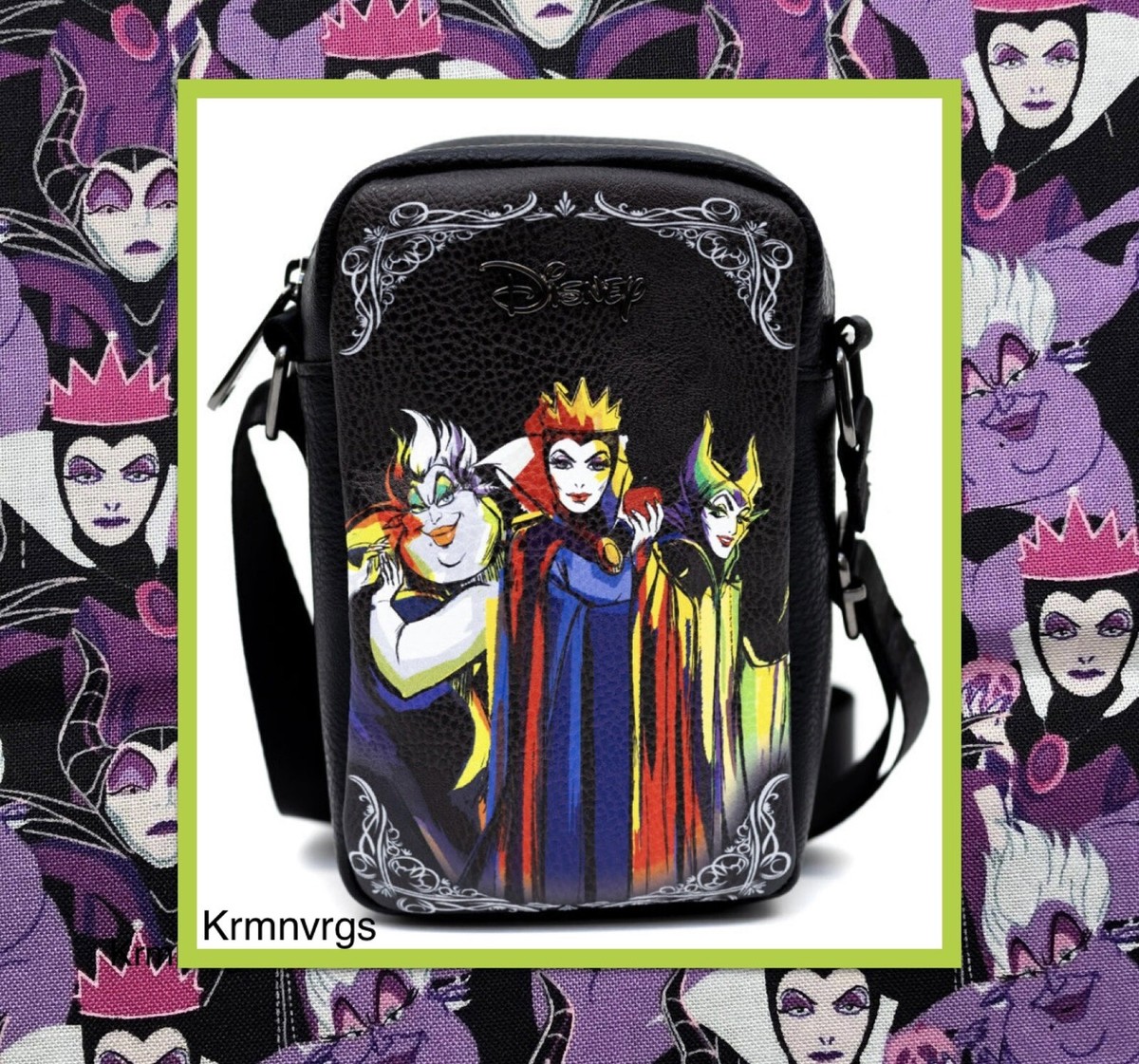 Disney VILLAINS Park Bag EXCLUSIVE New Maleficent Ursula Evil Queen