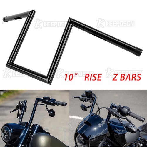 Barras de arrastre para manillar de motocicleta de 10"" de elevación para Yamaha V-Star XVS 1100 1300 650 950 - Imagen 1 de 10