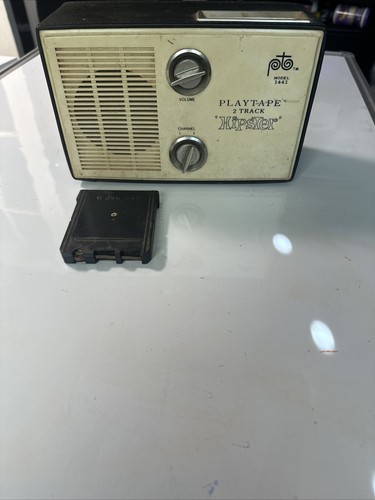 Playtape 2-Track Hipster Tape Player Model 1441 UNTESTED - Picture 1 of 6
