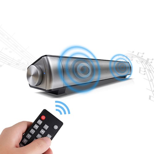 Bluetooth Soundbar mit Fernbedienung Subwoofer TV Heimkino System Lautsprecher - Bild 6 von 12