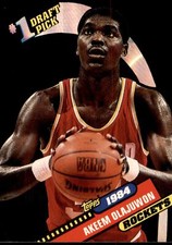Akeem Olajuwon #4 1992-93 Topps Archives