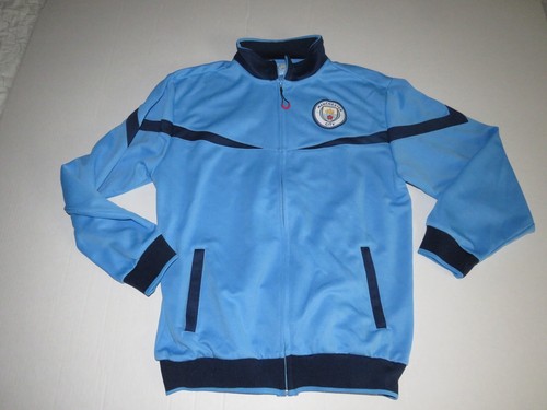 Offizielle Manchester City FC Premier League Futbol Fußball Team Trainingsjacke Gr. M - Bild 2 von 6