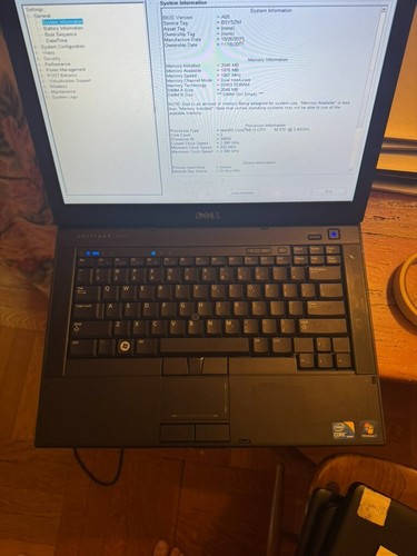 Dell Latitude E6410 – Intel Core i3, 2GB RAM – No Drive or OS – For Parts Specs - Picture 2 of 12