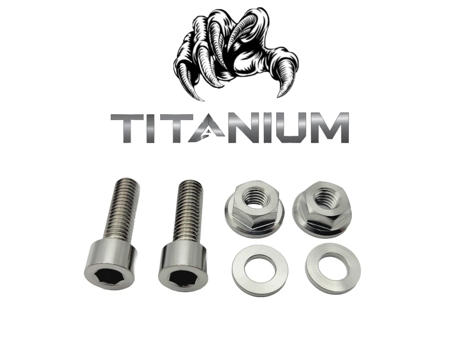 BPR Pro Flow Intake K&N YA-3502 Filter Kit TITANIUM Hardware Yamaha Banshee 350 - Image 3 of 4