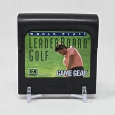 World Class Leaderboard Golf (Sega Game Gear) CLEANED & TESTED
