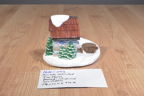 Casa de Hielo Pintada Accents Unlimited Wee Crafts #21616 (1600-043) - Imagen 4 de 5