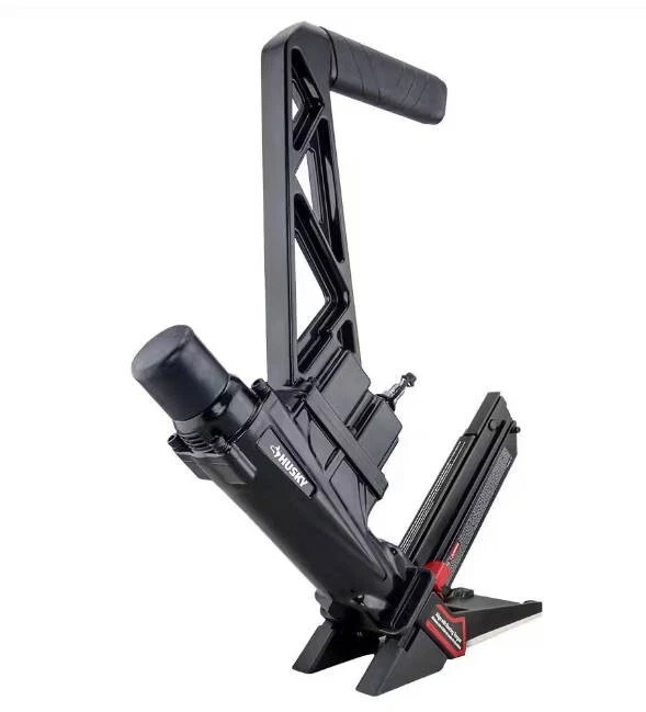 Clavadora/grapadora neumática para pisos de madera dura HUSKY 15,5 GA 16 GA T, L 5/8"-3/4" Foto 2 de 4