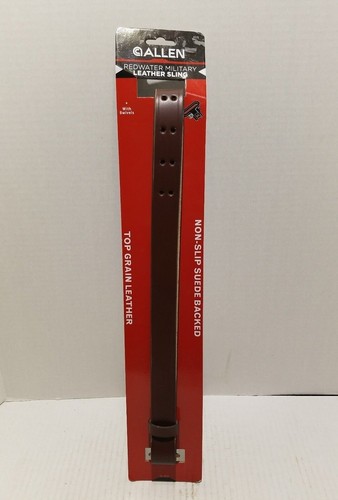 Allen 8170 Redwater Military Leather Sling-Adjusts up to 47"-LOT OF 3 - Picture 2 of 4