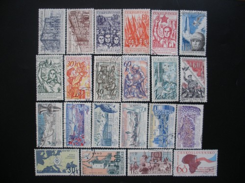 Czechoslovakia 1960-61- Two Short Years of 127 Stamps CTO + Used - Bild 5 von 11