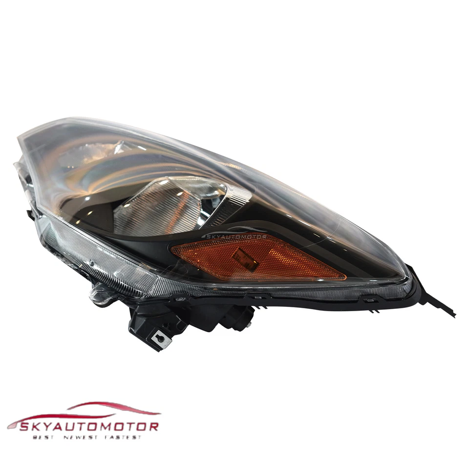 Faros halógenos negros izquierda derecha para Mitsubishi Mirage G4 2017-2020 sedán Foto 4 de 4