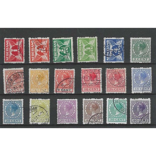 Nederland R1-18 Tweezijdige roltanding z. wm. VFU/gebr  CV 360 € - Picture 1 of 2