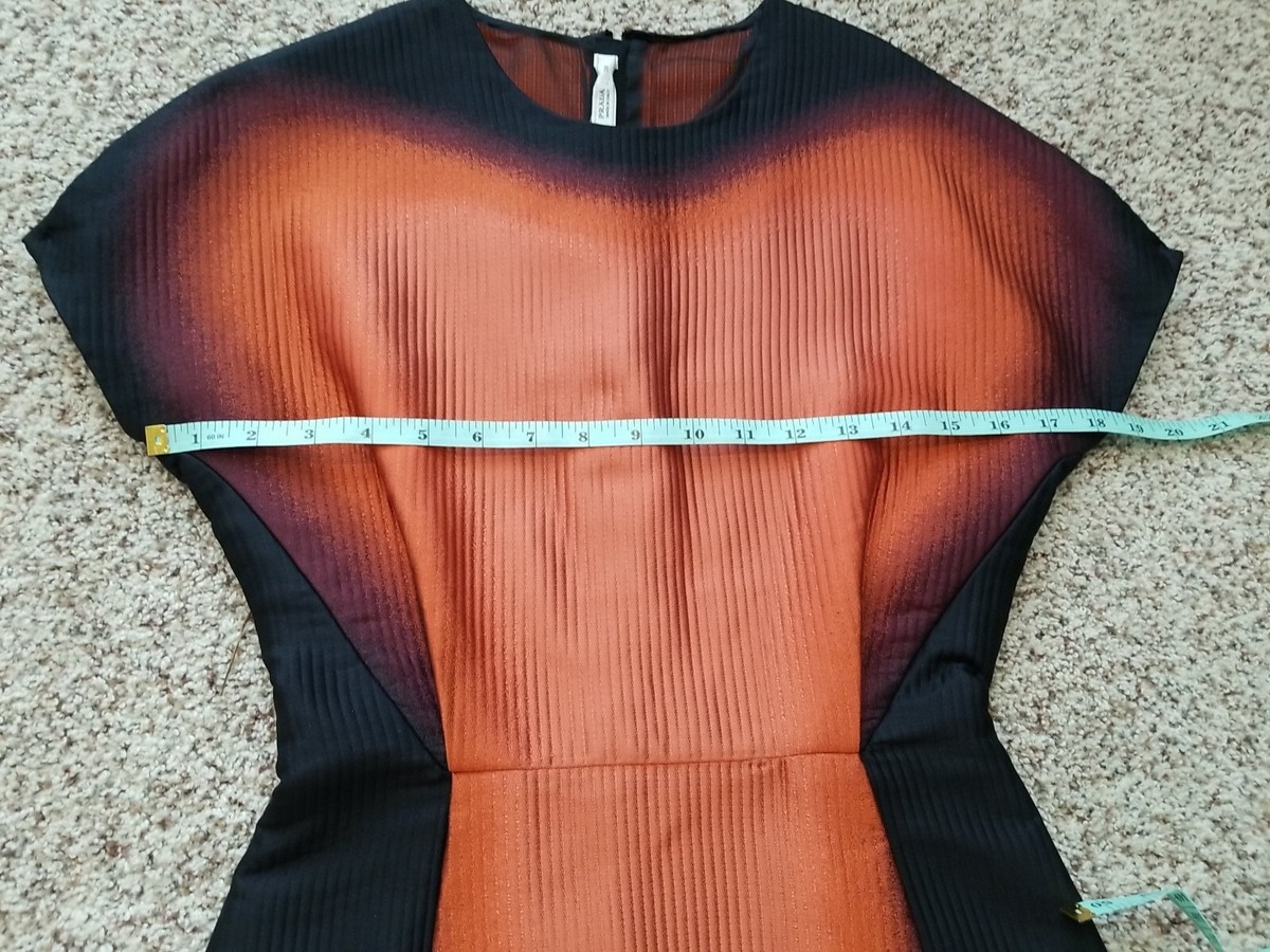 PRADA italy製 back open design dress PRADA italy製 back open design dress