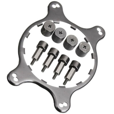Back Plate Sturdy CPU Fan Bracket Support Stable Holder Radiator Mount For AM4