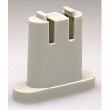 Atlas 2543 N-Scale Bridge Piers (3) Gray Plastic 1-11/16" High x 2" x 5/8"