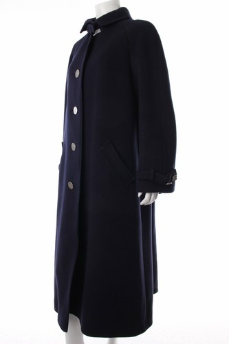 Laine Fonc Manteau Manteau En En Bleu qwx7PRF