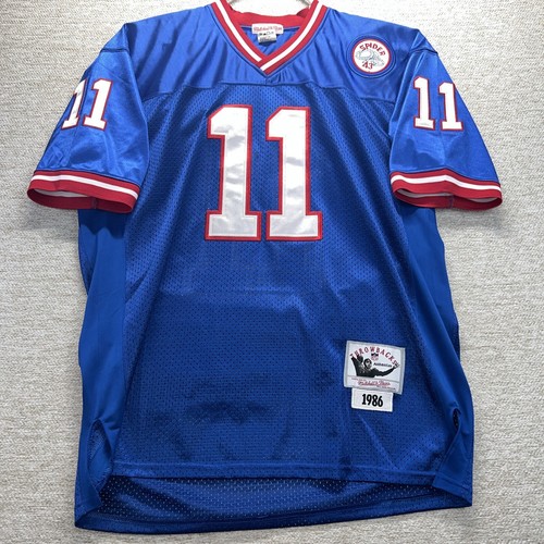 Giants QB, Phil Simms #11 Mitchell & Ness Throw Back 1986, Size 54 - Picture 2 of 9