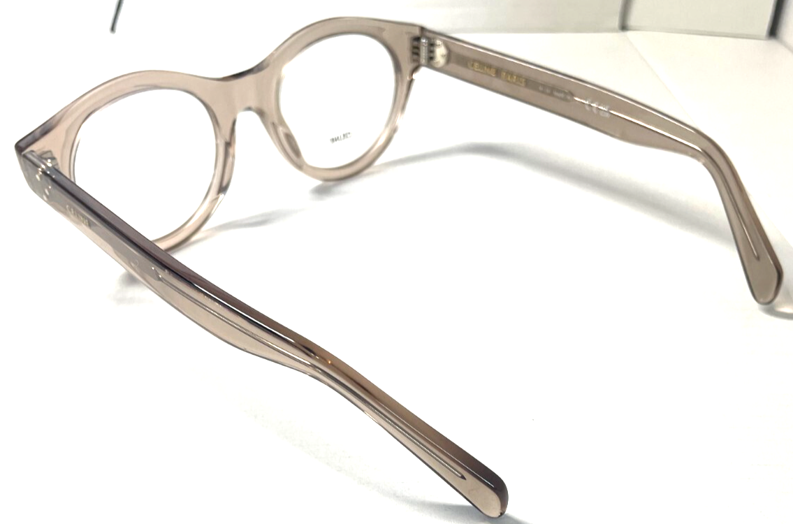 BRAND NEW CELINE CL50138I 059 TRANSPARENT LIGHT BROWN