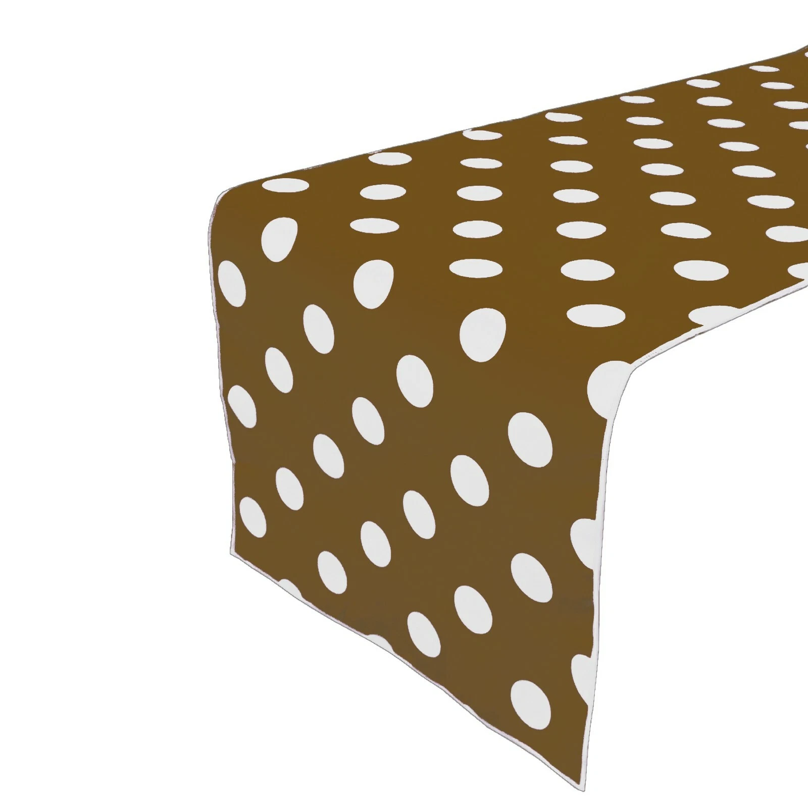 Poly Cotton Polka Dots Table Runner for Kitchen Dining Room Home Decor