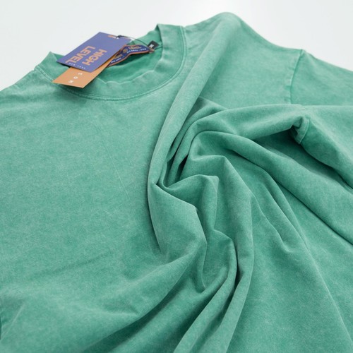 Washed HEAVYWEIGHT 225gsm Oversized Boxy T-shirt Black, Grey, Teal, Cream, Army - 第 30/41 張圖片