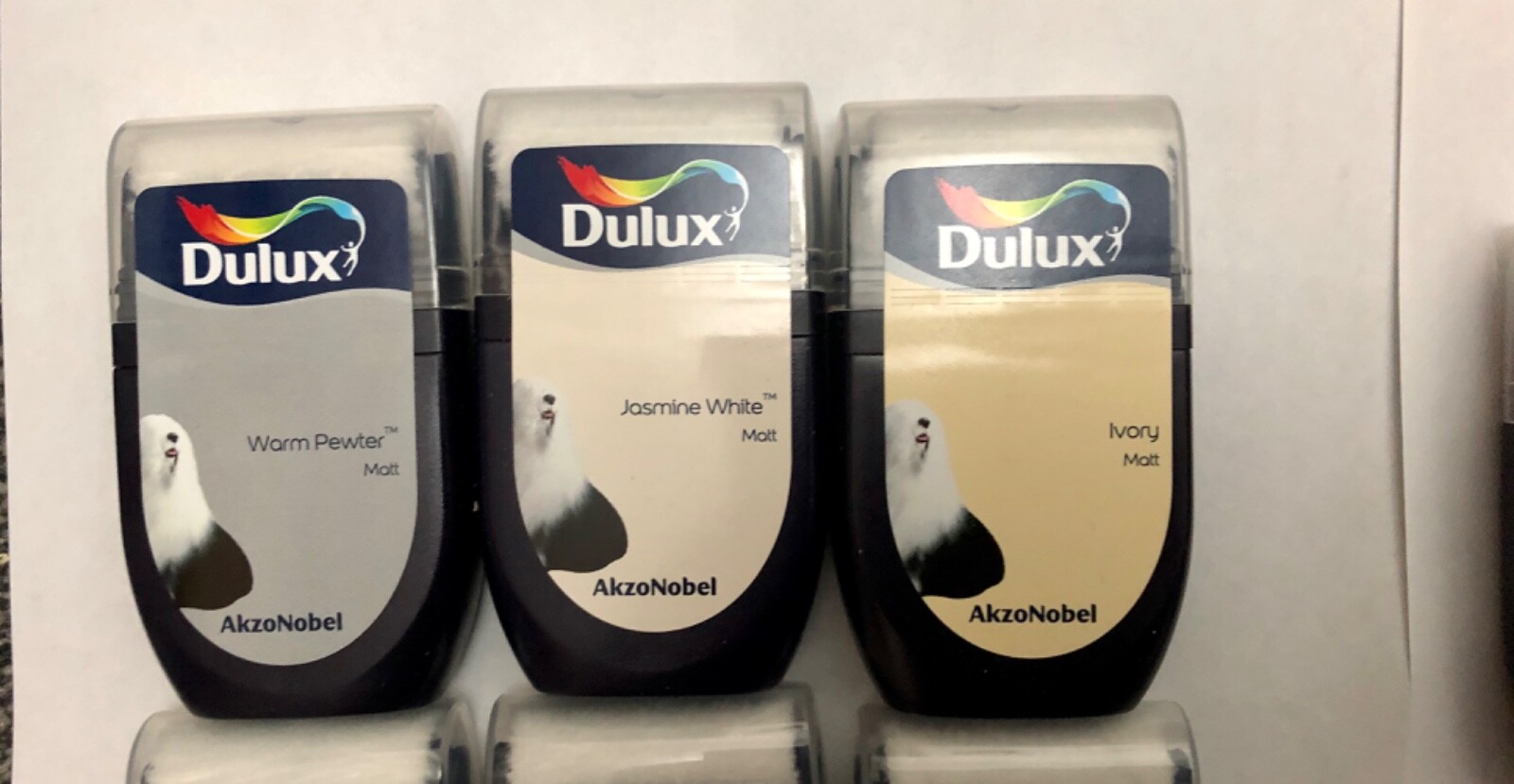 Dulux Tester Pots Match pots MATT 30ml (70+ Colours) Fast FREE P&P NEW