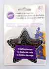 WILTON - DOUBLE CUT-OUTS - SET OF 6  - NEW - SEALED