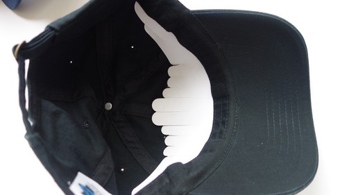 Berretto GRANDE 100% cotone nero nuovo - Foto 11 di 11