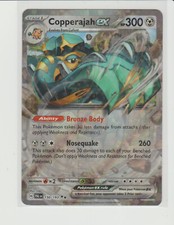 Copperajah ex Double Rare Holo Pokemon Card PAL 150/193