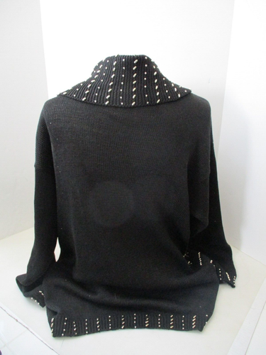 Suéter de punto voluminoso para mujer Victoria Jones con cuentas y ornamentado nuevo - Imagen 9 de 18