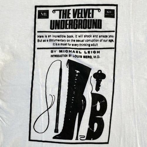 THE VELVET UNDERGROUND BY MICHAEL LEIGH t-shirt vintage - Picture 2 of 5