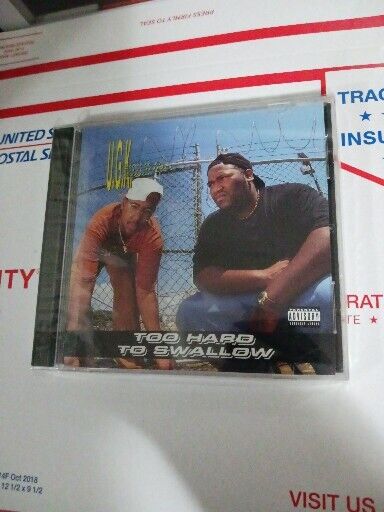 U.G.K. Too Hard To Swallow Rare CD G FUNK GANGSTA RAP HIP HOP 1992 Zomba Records