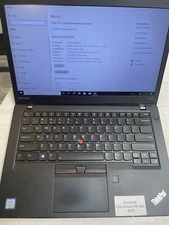 Lenovo ThinkPad 14” (256 GB, i5, 7th Gen, 2.60GHz, 8GB) Laptop-Black- 20HF0012US