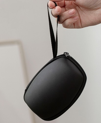 Travel Tea Set With Portable Bag Crude Pottery Tea Pot With Infuser Matching Cup - Picture 6 of 14