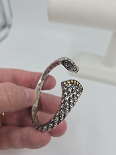 Bracciale Andrea Candela in argento sterling e 18 kt - Foto 6 di 6