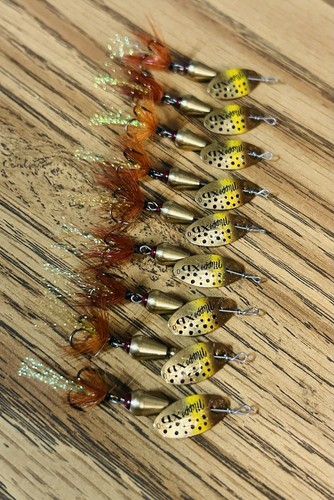 Mepps XD Spinner Lure Lot (9) # 0 Xtra Deep | eBay