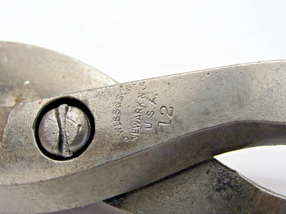 WISS USA 12 Drop Forged Solid Steel Tin Shears Scissors Snips #SN-9 - Image 3 of 4