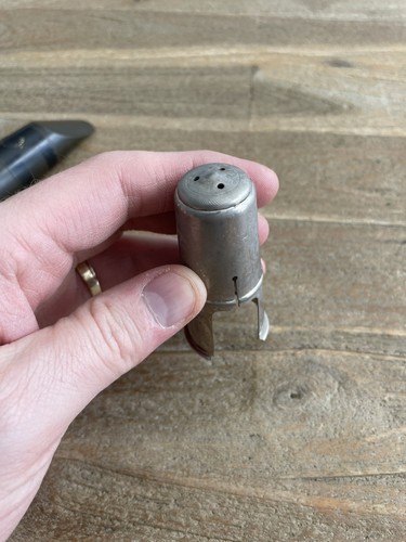 Vintage Selmer HS* Bb Clarinet Mouthpiece + Ligature and Cap NICE FREE SHIPPING - Picture 11 of 11