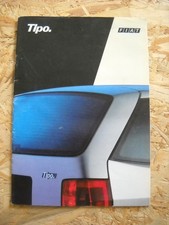 BROCHURE CATALOGUE FIAT TIPO - 1988