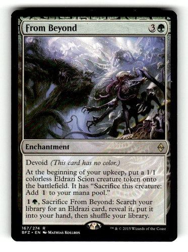 From Beyond Battle for Zendikar 167 Near Mint