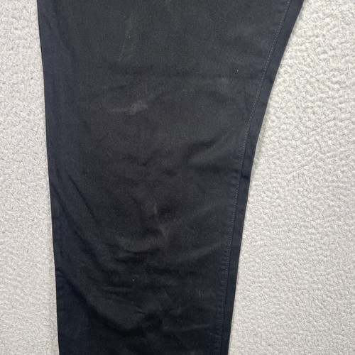 Gap Jeans Mens 42x34 Black Denim Straight Mid Rise Casual - Picture 2 of 11