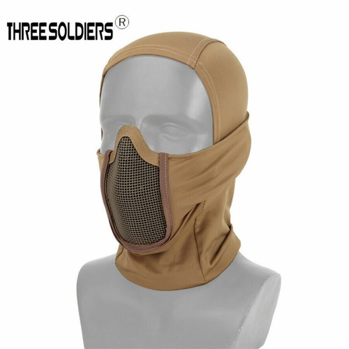 Balaclava Mesh Mask with Full Face 800FPS Inpact Protection Tactical Ninja Masks - Picture 22 of 25