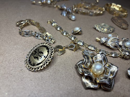 20 x Pendientes Colgantes Damasceno Toledo Joyería Abanico Souvenir - Imagen 3 de 6