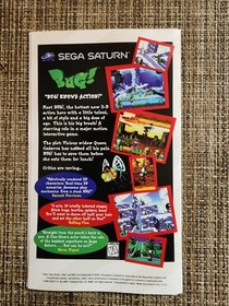 Astal 1995  Sega Saturn LN perfect condition COMPLETE+reg card! All clean